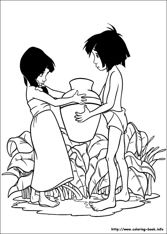 Jungle Book coloring picture